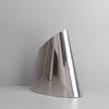 Stainless Steel Cone-Shaped Flower Vase Decor Living Room Coffee Table Modern Minimalist Home Office Hotel