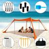 Cort de plajă Copertină portabilă pentru camping și protecție solară