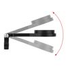 Bicycle meter holder aluminum alloy adjustable telescopic bicycle light compatible with mountain bike accessories