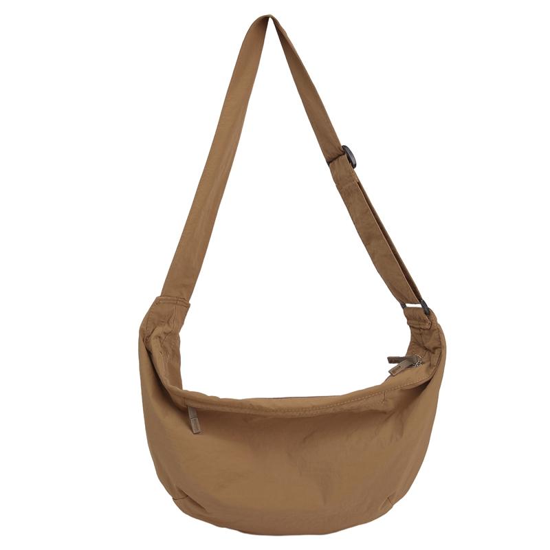 Men's Nylon Crossbody Bag Women's Large Capacity Tote Bag Student Book Bag Commuter Shoulder Bag