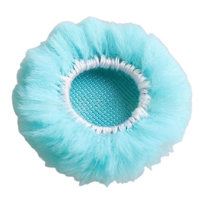 Wireless Lavaliers Mics Windproof Furry Cover Windmuff for Q8 Mics Acoustics Filter For 83%Noise Reductions Washable Design