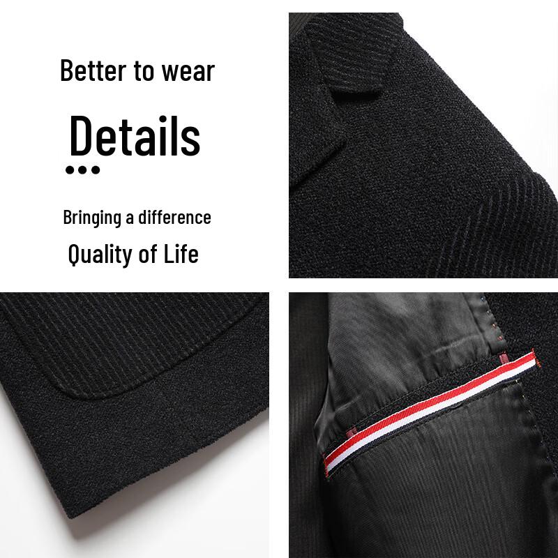 Shanshan Men's Anti-Wrinkle Business Suit Jacket