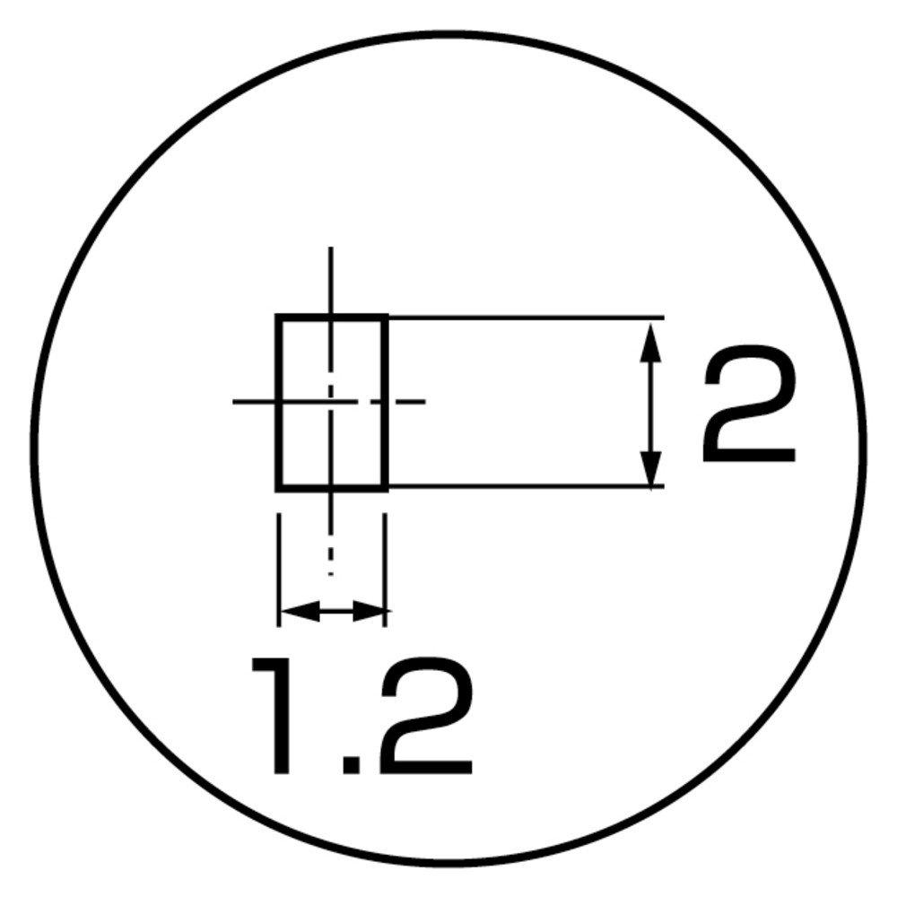 Three Peaks Giken Three Peaks Stainless Steel Tapered Lead Pliers with Plastic Spring 150mm (3.peaks) SP-34A