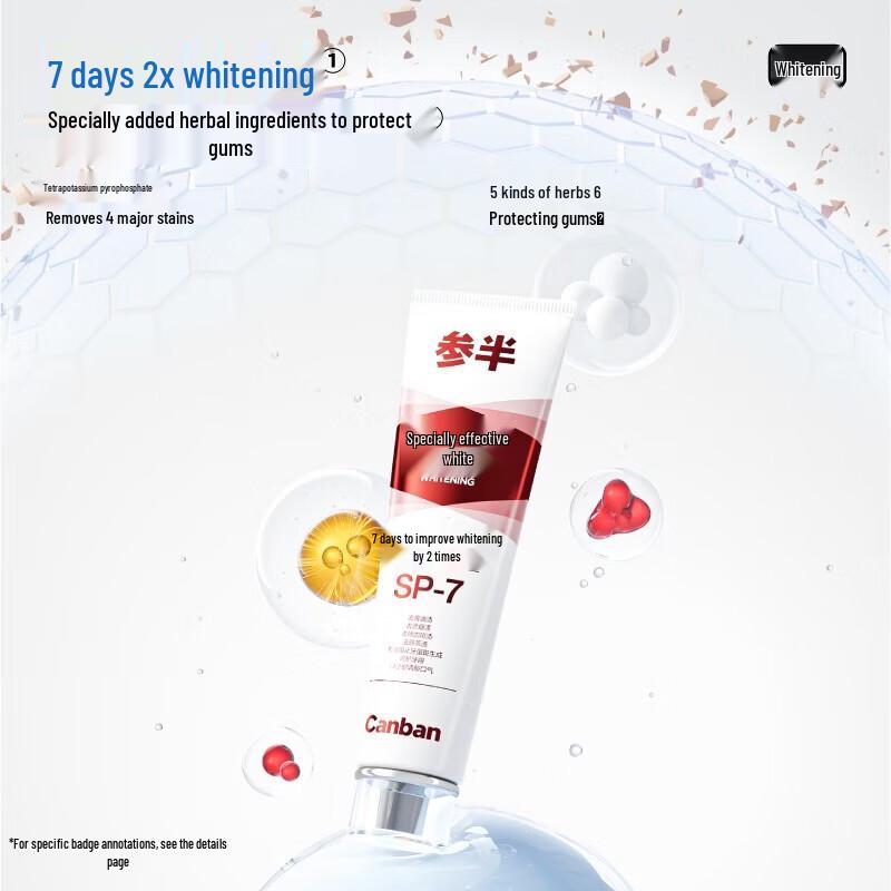 Can Ban Multi-Effect Whitening Toothpaste