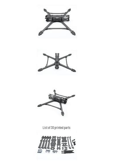 MARK4 V2 Carbon Fiber FPV Drone Frame (8/9/10 inch) for Racing & Long Endurance