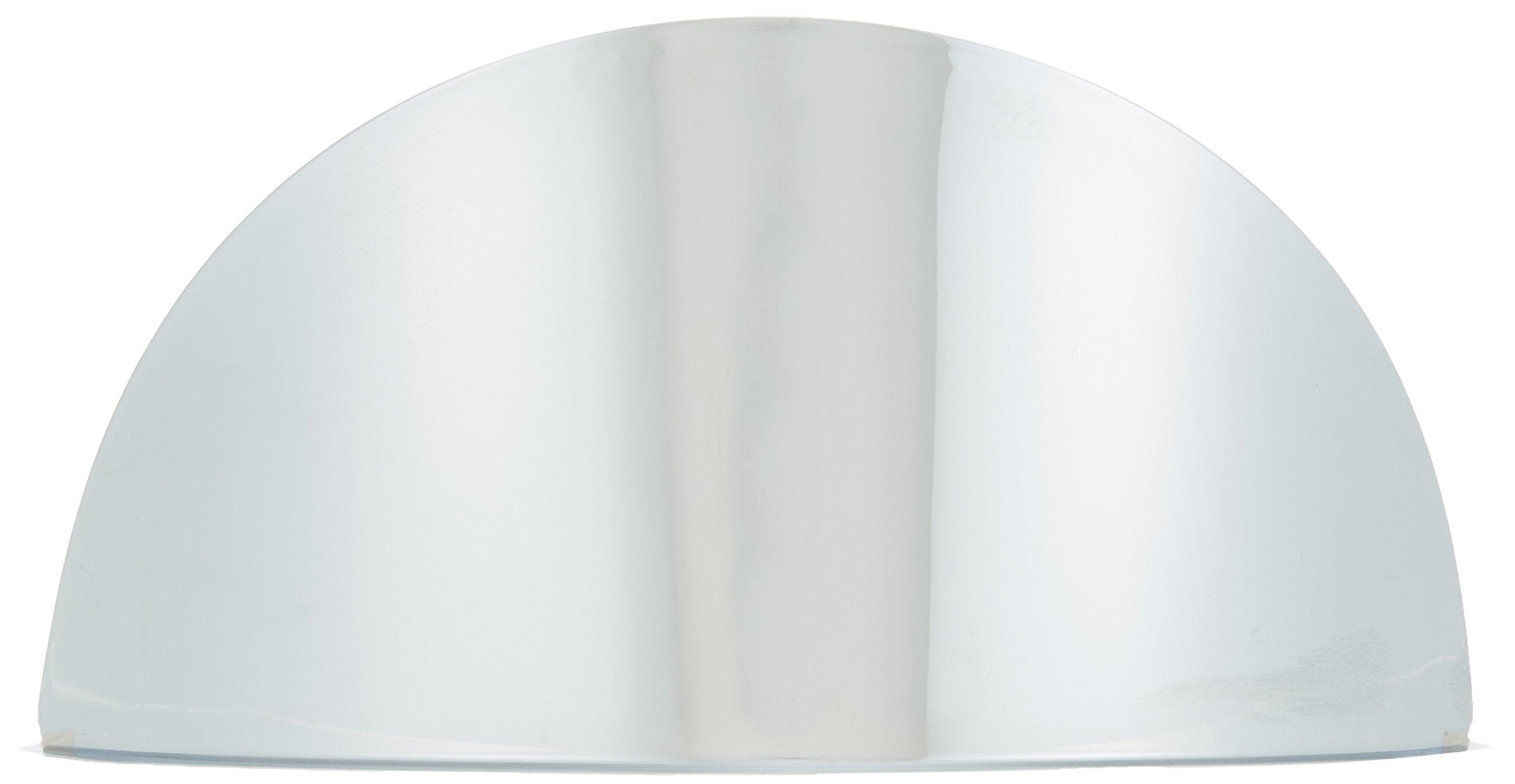 

KITACO Headlight Chrome 70mm for Honda Monkey Visor, 130mm, Plated, Long, (800-0100110)