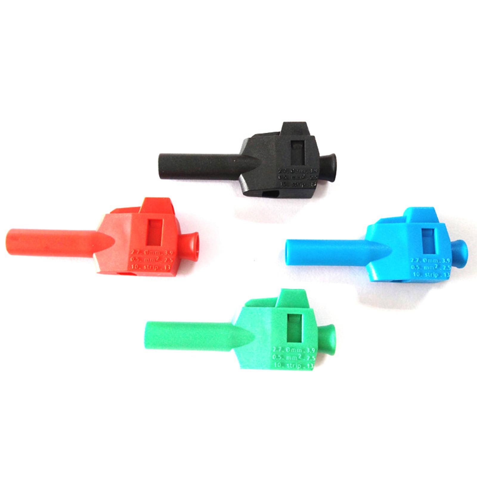 

Штекеры от 22 AWG до 18 AWG 4PC 4 мм с кожухом