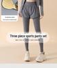 Women's High-Waist Quick-Dry Yoga & Running Fitness Suit