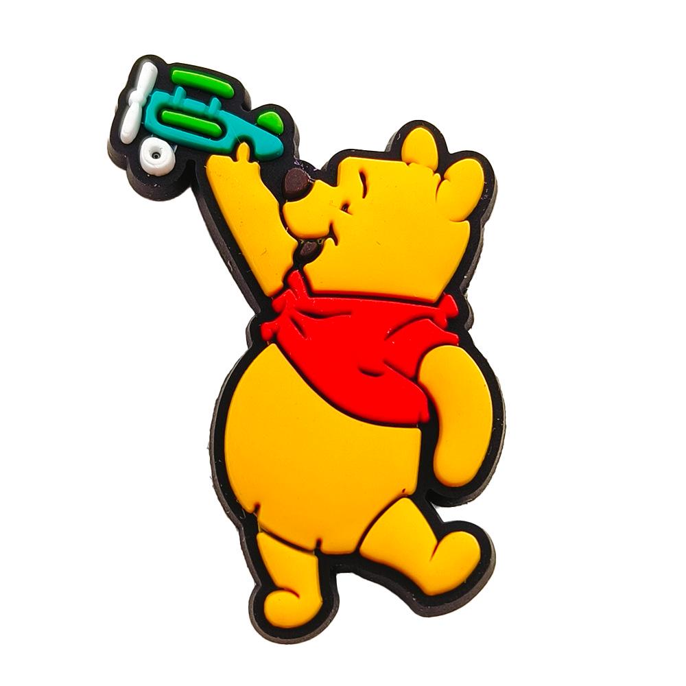Winnie the Pooh Pen Clip & Personalized Straw Decoration Accessories