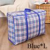 1/2pcs Heavy Duty Storage Bags with Zipper - Waterproof Foldable Moving Bags for Clothes, Blankets, Seasonal Decor