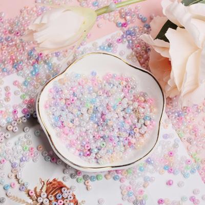 Creative DIY Accessories Cream Series Earring Pendant Fashion Handing Craft 2/3/4mm 1500-3000Pcs Keychain Necklace Bracelet Glass Loose Beads