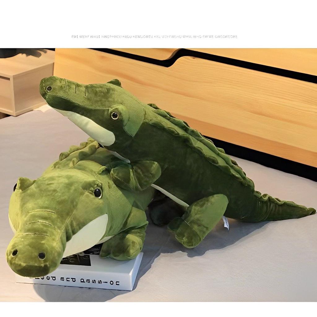 Green Lyle Lyle Crocodile Plush Toy Surface Washable And Easy To Clean