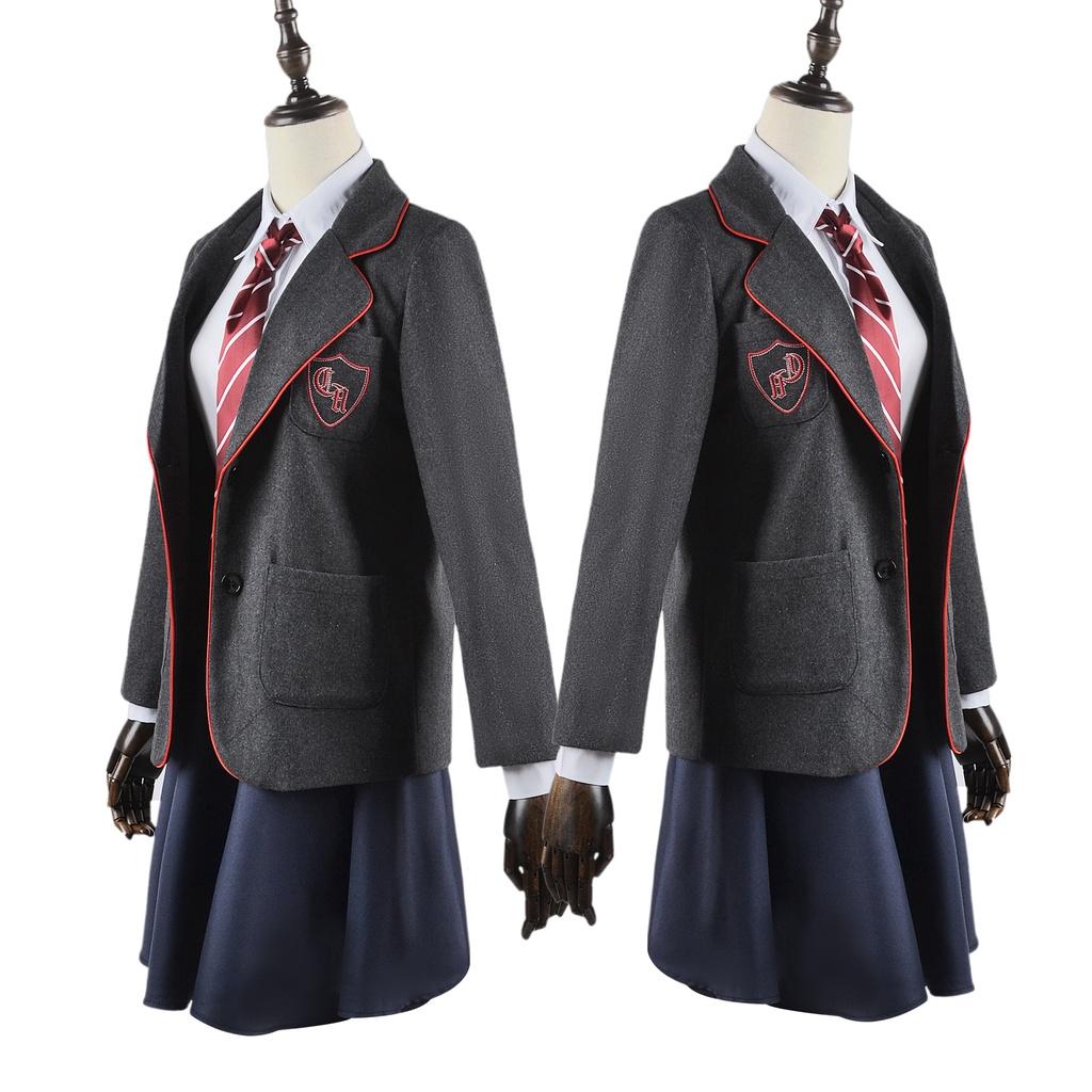 Matilda Cosplay Costume Adult/child Sizes Grey School Uniform