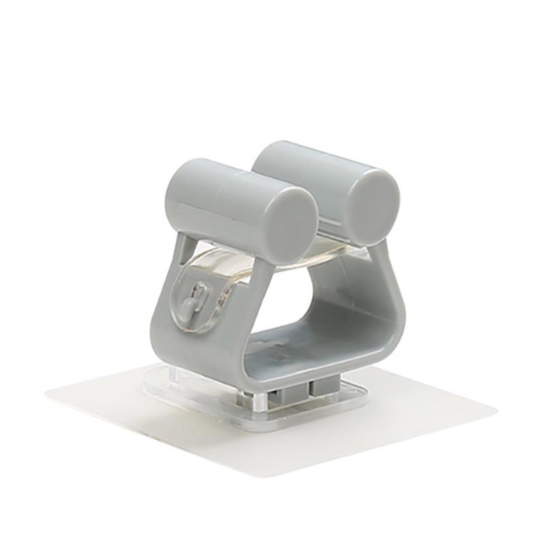 Simple and Seamless Mop Clip Bathroom Punch-free Creative Sticky Hook Hanger Hook