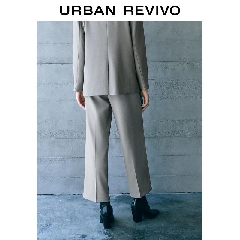 UR Women's Double Pleated High-Waist Wide-Leg Pants