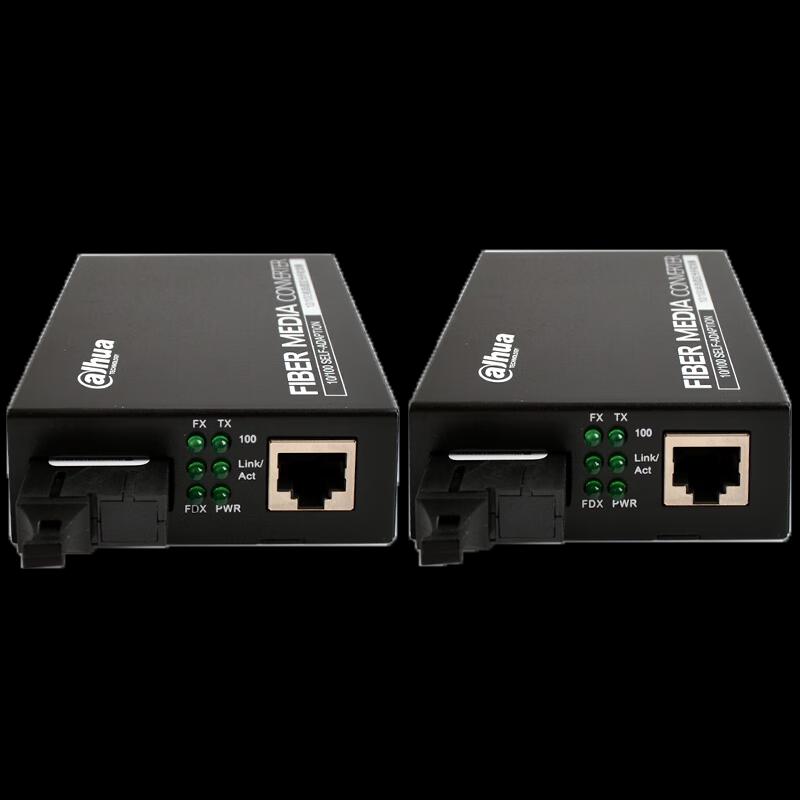Dahua Gigabit Fiber Optic Transceiver Pair