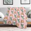 Mermaid Corgi Cute Corgi Cute Mermaid Cute Dog Throw Blanket Fluffy Cozy Throw Blanket for Home Decor