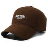 New Baseball Cap Embroidered Letters Fashion Versatile Cap Men's and Women's Peaked Cap Sunshade Sunscreen Baseball Cap