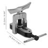 Universal Flaring Tool Manual Tube Expander for Angle Eccentric Cone Type Flaring Tool Kit Refrigeration Tools