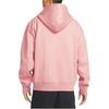 Nike Solo Swoosh Fleece-Lined Zip Hoodie With Drawstring Men Hoodie Stardust-Red DR0404-618