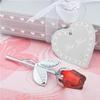 1 Pcs Mini Clear Crystal Glass Roses Artificial Flower Ornament Home Living Room Decor Romantic Valentine Gift For Girlfriend