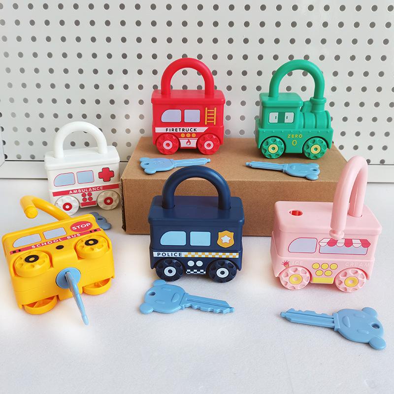 High-Quality Montessori High-Quality Car High-Quality Locks High-Quality Toy High-Quality With High-Quality Keys - High-Quality Numbers High-Quality