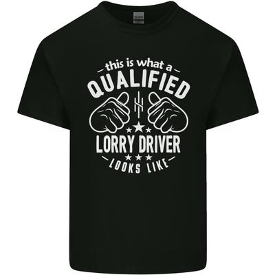 A Qualified Lorry Driver Looks Like Mens Light Cotton T-Shirt
