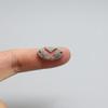 Fibbie Perforate in Metallo con Nomi Inglesi per Abbigliamento Fatto a Mano, Braccialetti e Collane