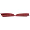 2PCS Car LED Reflector Light For Toyota Corolla Cross 2020 2021 2022 Rear Fog Lamp Bumper Brake Light Dynamic Turn Signal