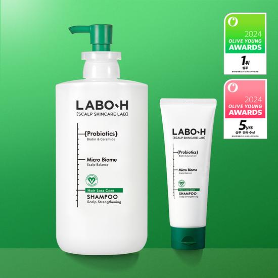 LABO-H Scalp Strengthening Shampoo 750ML (+100ML Special/+600ML Refill Special)