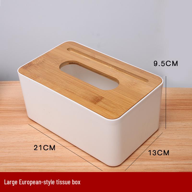 Custom Printed Wooden Napkin and Tissue Box for Restaurants and Hotels