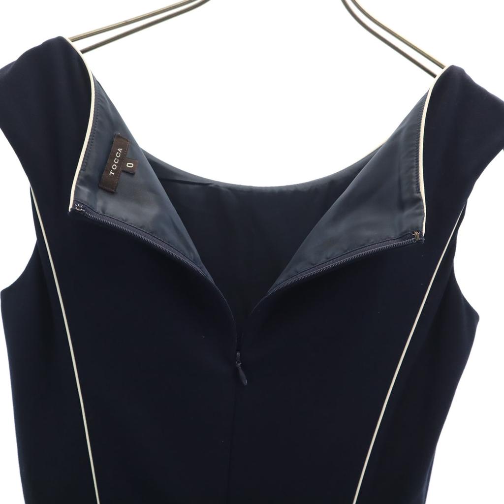 TOCCA No sleeve Knee-length dress Navy Women Used