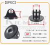 REC-MOUNTS Top Cap Mount Type 2 for Kodak PIXPRO 360° Action Camera [SP360] (REC-B014-KO)