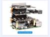 Raspberry Pi5 Dual-Channel PCIe HAT Expansion Board with Stackable 16P FFC Interface and GPIO Access.