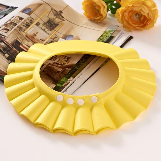 Adjustable Baby Kids Children Shampoo Shield Bathing Shower Wash Hair Cap Hat