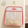 Hanging Mesh Underwear Storage Organizer Large Capacity Smooth Pouch for Closet Bedroom Socks Bra Organization