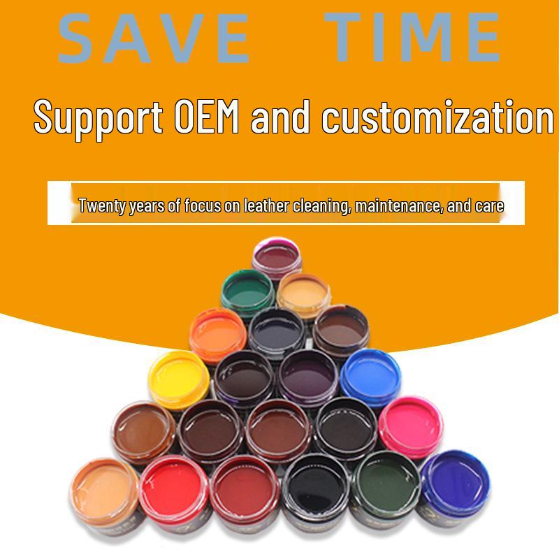 Domain King Leather Color Repair and Maintenance Cream for Shoes, Clothes, Bags, and Sofas