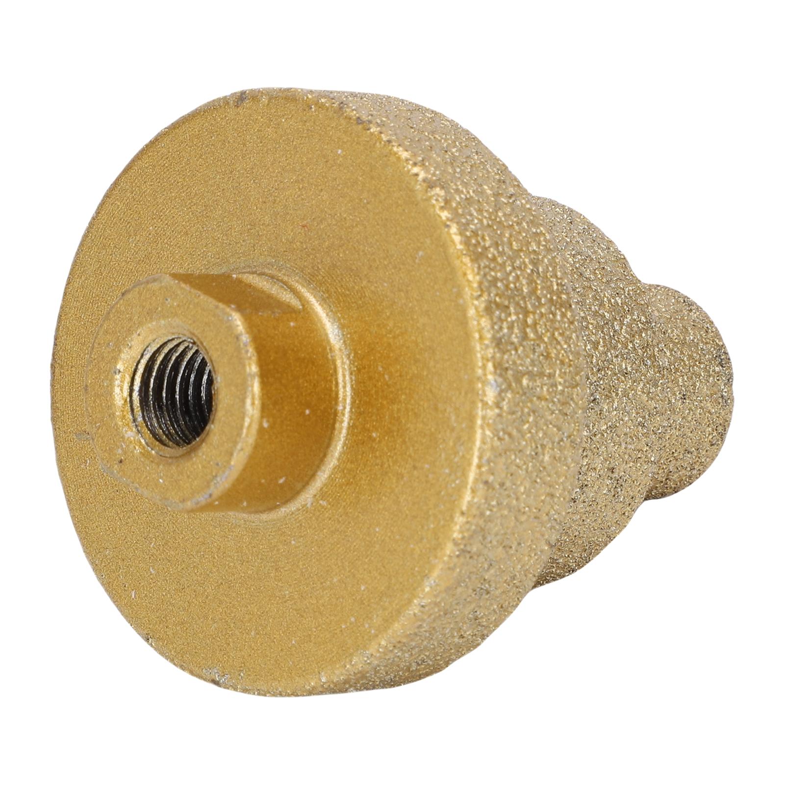 

Brazed Step Drill Bit Multi Layer Tapered Reamer Hole Opener M10 Thread 20mm 35mm 50mm Diameter