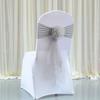 Stretch Chair Bow Tie Ready Made Spandex Stretch Cover Elegant Chair Sashes  Banquet Setting