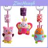 Charming Animal Handbells Musical Developmental Soft Toy For Baby Entertainment