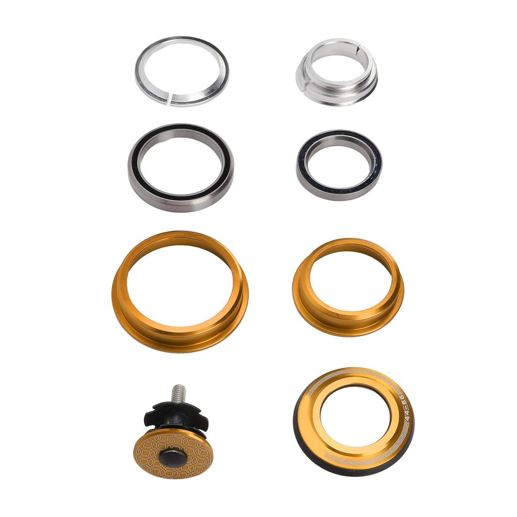 Viaron Fahrradlager Steuersatz Aluminiumlegierung Mountainbike Vorbau Steuersatz für Konus Gerades Rohr