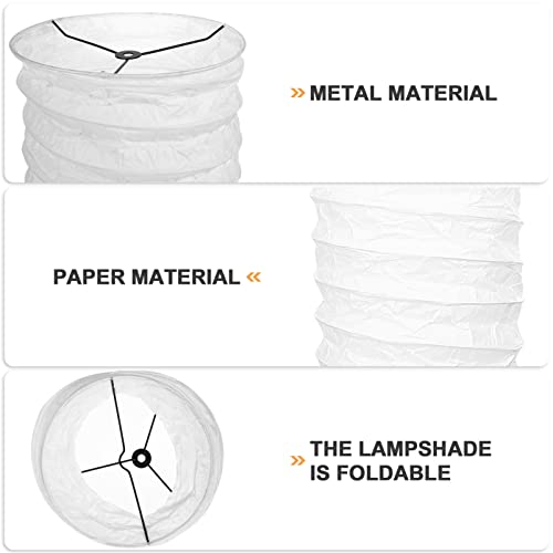 TOYMYTOY Replacement Lampshade for Floor Lamps, Washi Paper Lampshade, for Bedrooms, Living Rooms, and Floor Lamps, 95cm Long