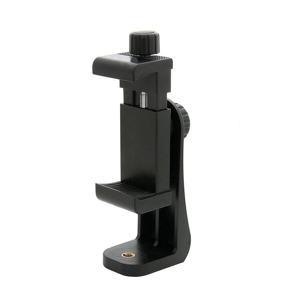 Evrensel Cep Telefonu Klip Tripod Montaj Adaptörü Vidalı Cep Telefonu Tutucu Ayarlanabilir Rotasyon ile Uyumlu