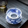 Jingdezhen Hand-painted Blue & White Ceramic Tea Strainer