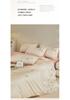 Sleep Grid 100% Cotton Embroidered Four Piece Set - Fur Flower Series