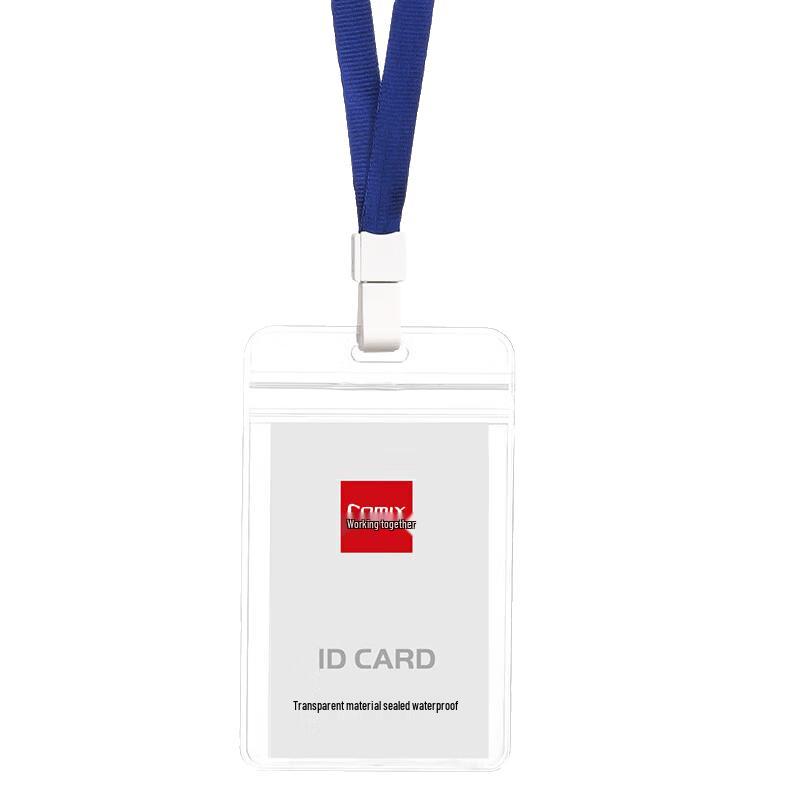 Qixin A7968 Waterproof Vertical ID Card Holder прозрачный