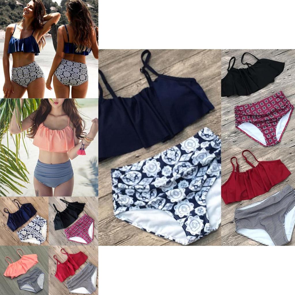 Zahmetsiz Stil İçin Push-up Pedli Sütyenli Premium Kalite Kadın Bandaj Bikini Seti