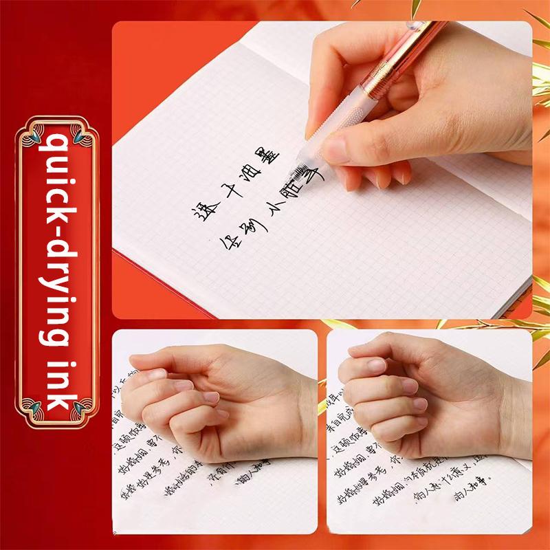 M&G Gel Pen 0.5mm Black Ink Retractable Smooth Writing Click Stress Relief Spinner for School Office Supplies