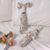 Fresh Floral Dual-Use Sun & Rain Folding Automatic Umbrella for Women - High-End UV Protection Parasol