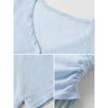 Women's V-neck Knit Short Sleeve Top